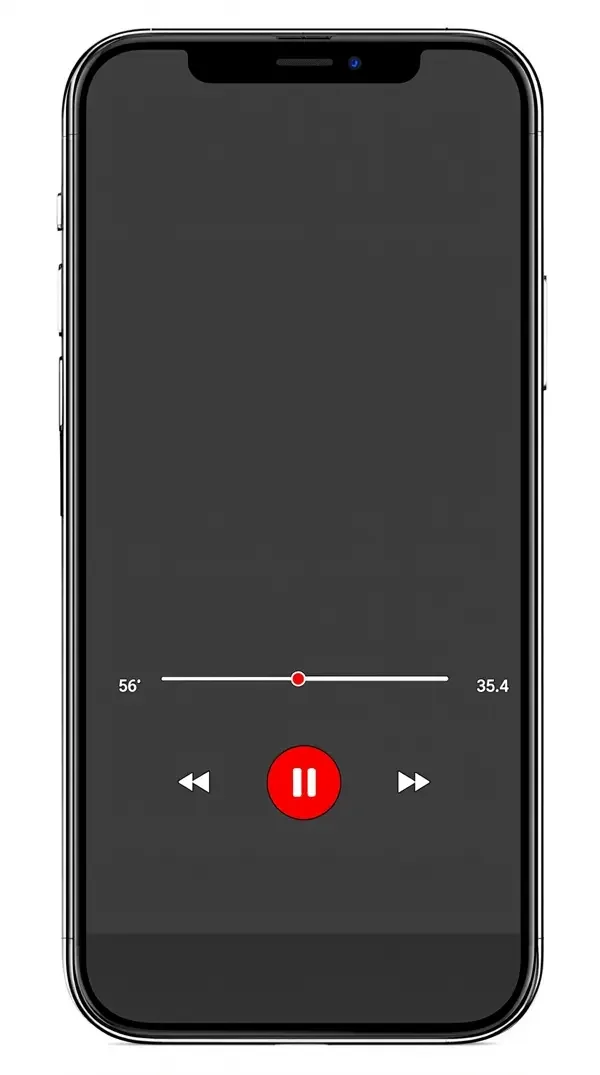 白熊影院 APP 播放界面